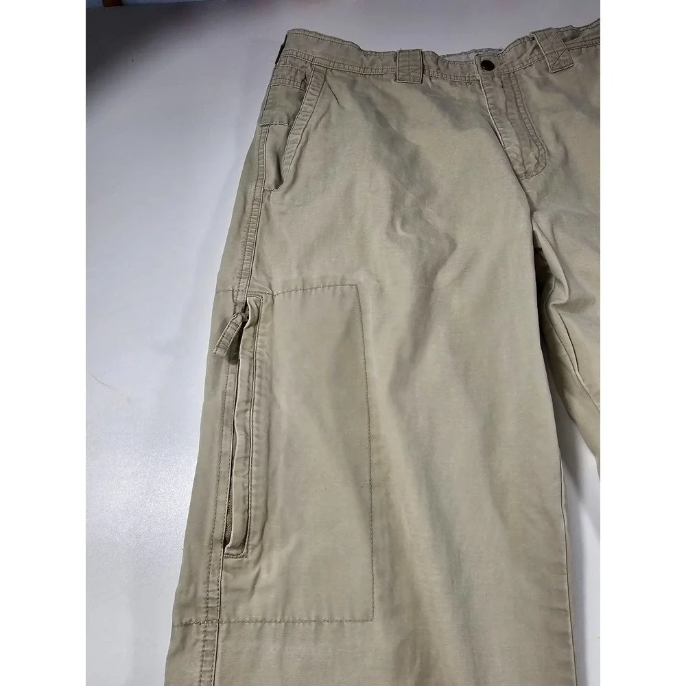 Columbia vertex zip Cargo outdoor hiking pants khaki size 34